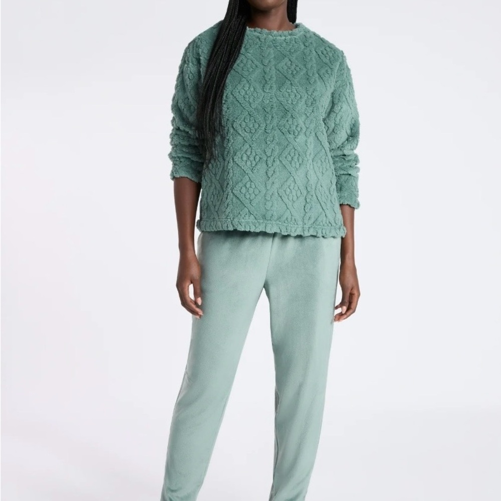Cozy Green Pajama Set